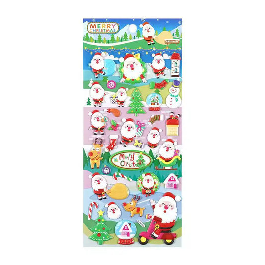 Christmas Stickers - Adhesive Decorative Labels