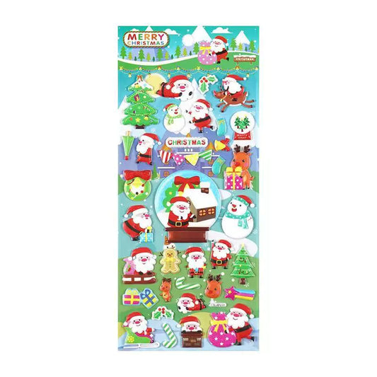 Christmas Stickers - Adhesive Decorative Labels